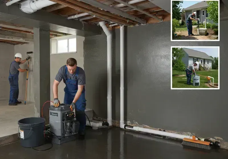 Basement Waterproofing and Flood Prevention process in Addison, IL